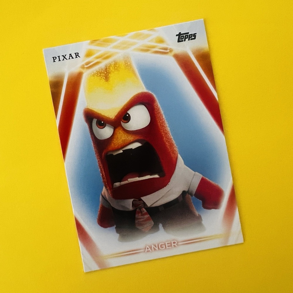 2026 Topps Disney Neon Anger #165 Pixar Base Card - Picture 2 of 3
